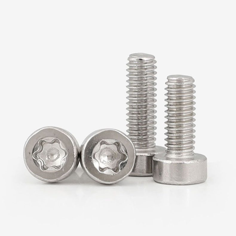 GB2607.2 สำหรับสกรูเกลียวปล่อยหัวเคาน์เตอร์ซัง Torx สแตนเลสสตีลสำหรับเครื่องจักรกล