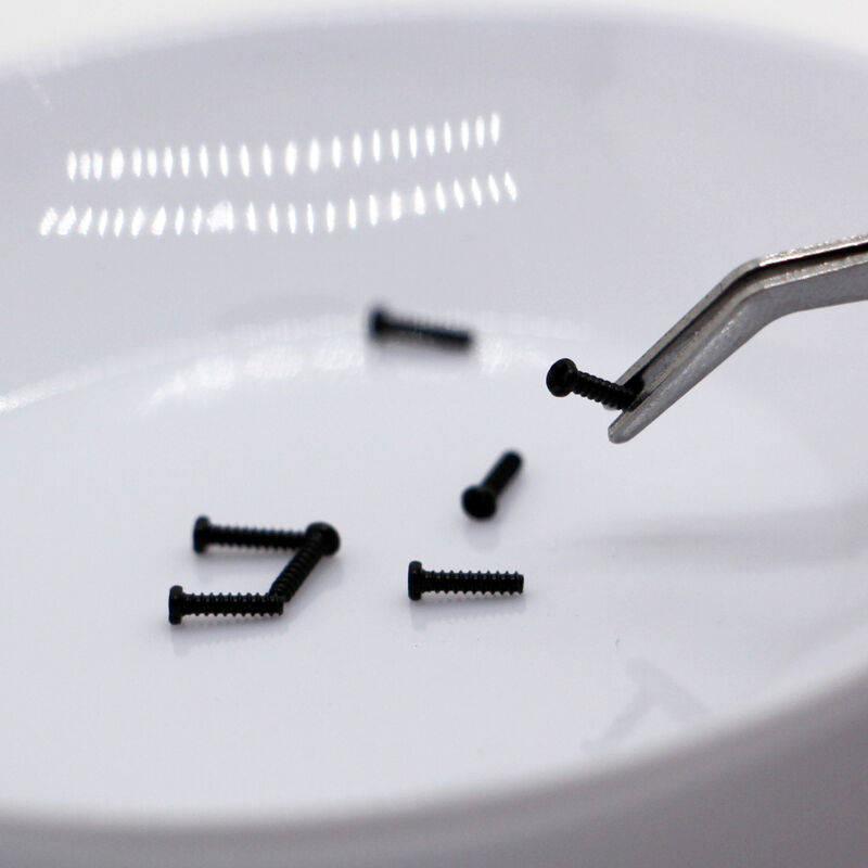 นิเคิล Plated Zinc Plated Black Oxide ไมโครสกรูแม่นยํา Self-Tapping Screw สําหรับการใช้งานอุตสาหกรรม